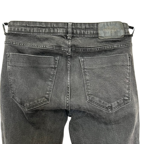 Zara Trafaluc TRF Women's Jeans Size 2 EUR 34‎ Black Skinny Distressed - Picture 7 of 7